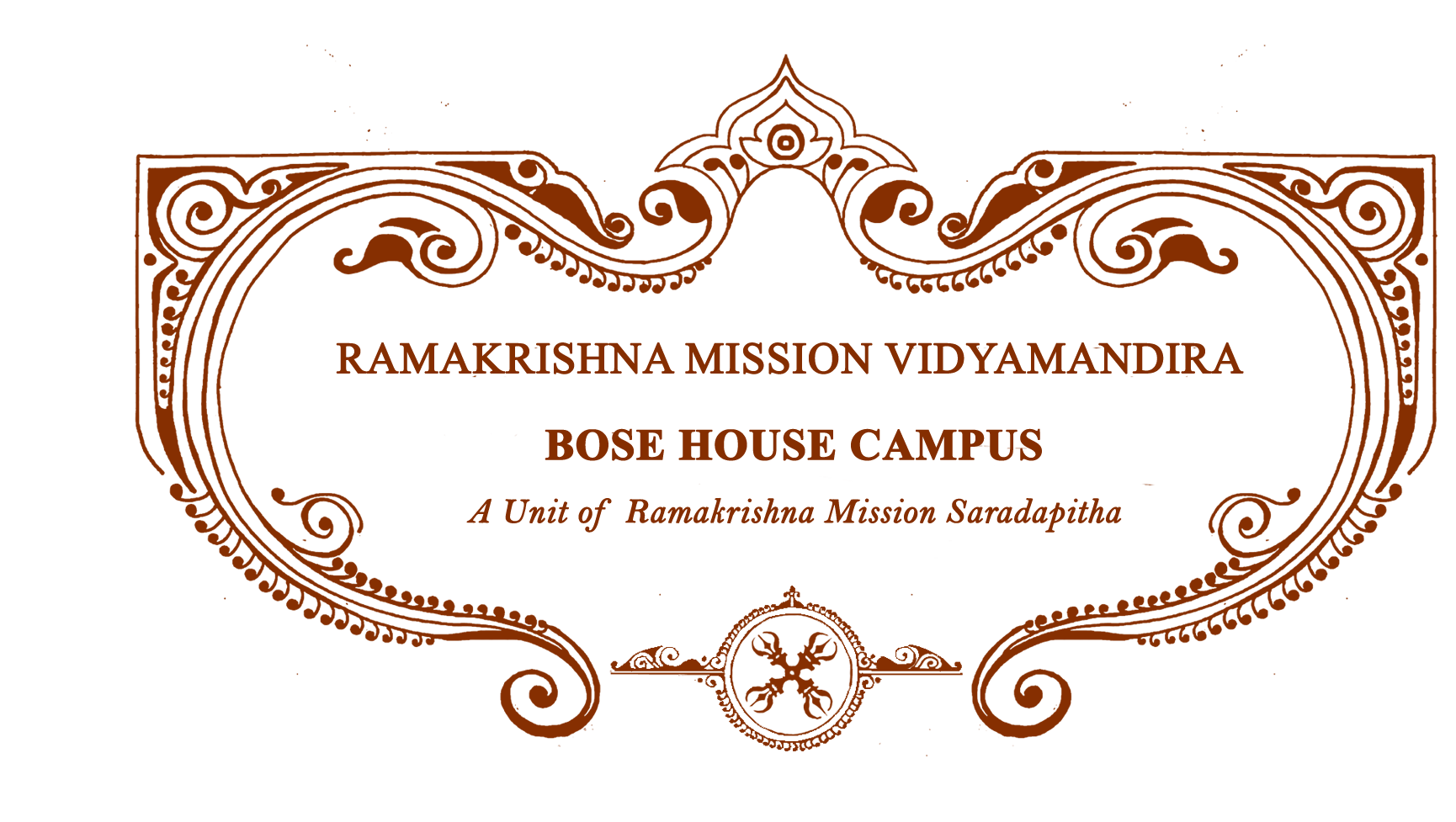 ramkrishna mission bose house campus logo